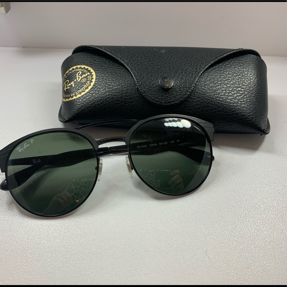 Matte Black Ray Ban Highstreet  Sunglasses